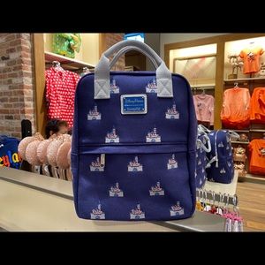 Disneyland Loungefly canvas backpack